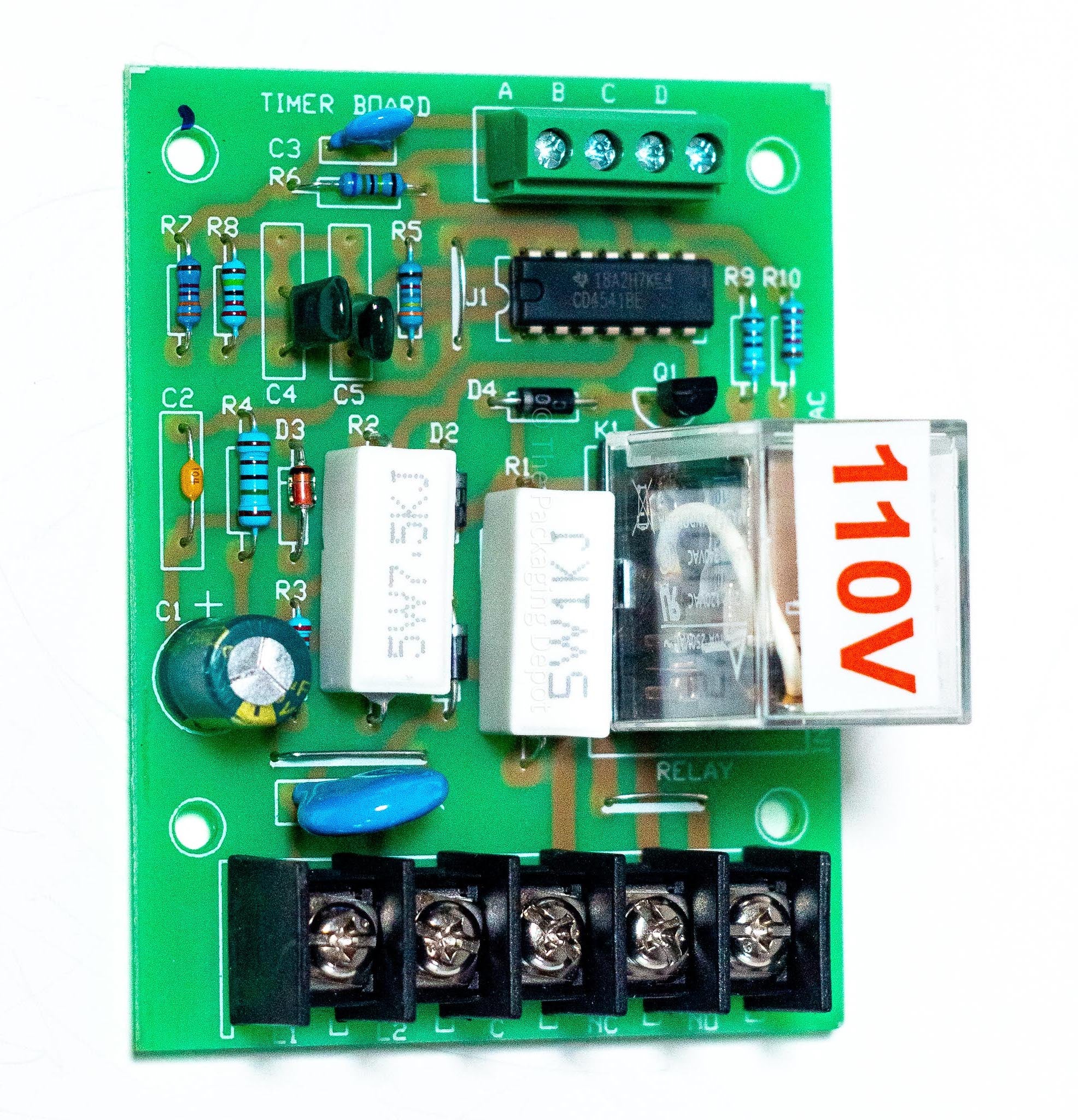 TIMER BOARD, 110V - P/N 3400-76-110V