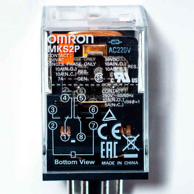 8 Pin Relay | 110V, 220V, 24V | Preferred Packaging