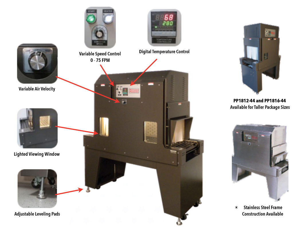 Preferred Packaging - PP1812-44 Shrink Tunnel